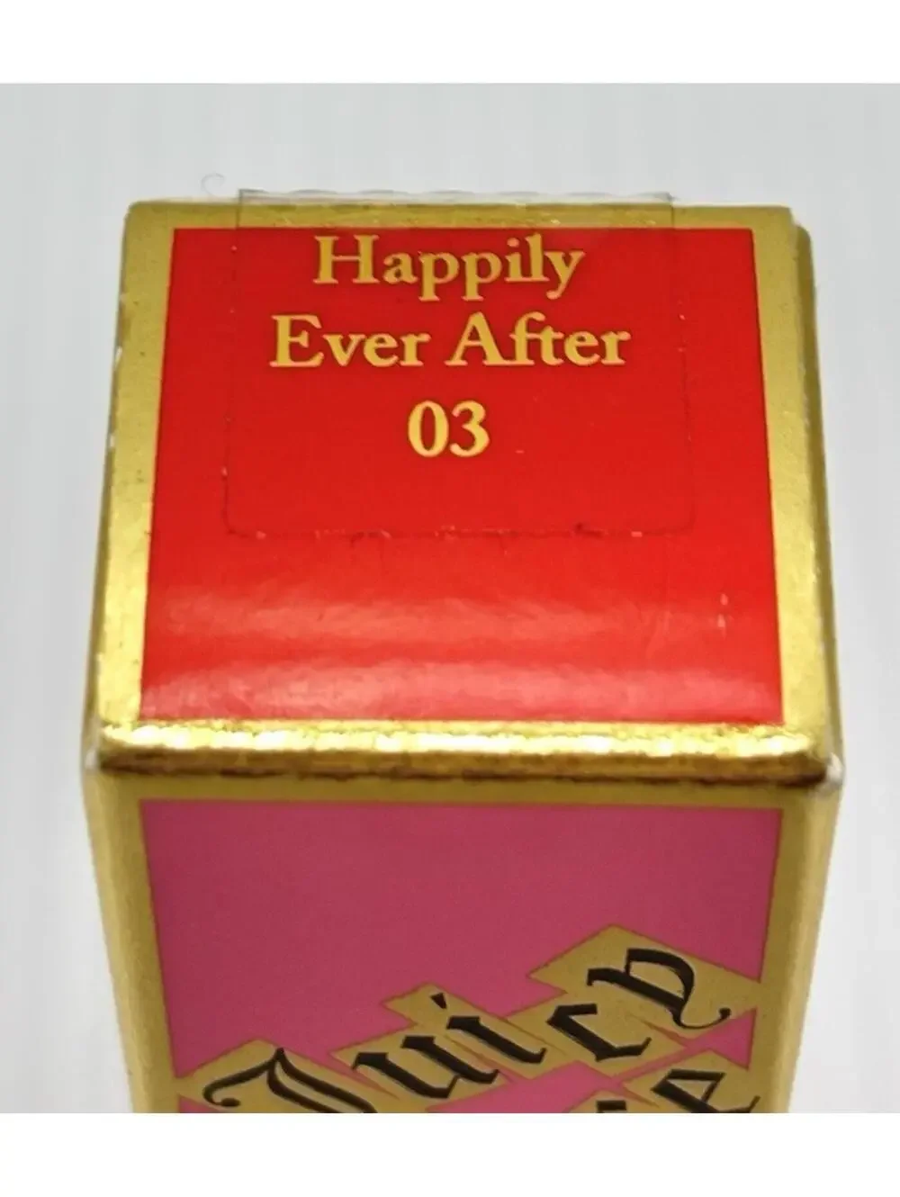 Juicy Couture Glitter Velour Lipstick Shade 03 Happily Ever After Discontinued